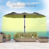 Outdoor beach umbrella /Double-sided Umbrella (Swiship-Ship)(Prohibited by WalMart)