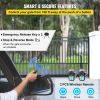 VEVOR Sliding Gate Opener AC1400 3100LBS with 2 Remote Controls, Gate Operator Hardware Kit for Security, Move Speed 40ft Per Min, Electric Rolling Dr