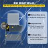 VEVOR Sliding Gate Opener AC1400 3100LBS with 2 Remote Controls, Gate Operator Hardware Kit for Security, Move Speed 40ft Per Min, Electric Rolling Dr