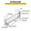 VEVOR Sliding Gate Opener AC1400 3100LBS with 2 Remote Controls, Gate Operator Hardware Kit for Security, Move Speed 40ft Per Min, Electric Rolling Dr