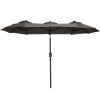 Outdoor beach umbrella /Double-sided Umbrella (Swiship-Ship)(Prohibited by WalMart)