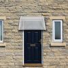 HT-100 x 80 Household Application Door & Window Rain Cover Eaves Transparent Board & White Holder