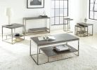 Lucia - Chairside End TableGray /