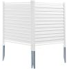 VEVOR 48" W x 48" H Vinyl Privacy Fence Panels, Air Conditioner Fence, Outdoor Privacy Screens for Trash Can, Pool Equipment Enclosure, Privacy Screen