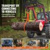 VEVOR Log Skidding Tongs, 18 inch 2 Claw Log Lifting Tongs, Heavy Duty Steel Lumber Skidding Tongs, 772 lbs/350 kg Loading Capacity, Log Lifting, Hand