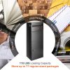 VEVOR Package Delivery Boxes for Outside 13.9"x11.6"x42", Galvanized Steel Delivery Box for Packages With Coded Lock, Anti-theft Baffle, IPX3 Waterpro