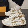 Spring summer men's new network surface trend sports daddy shoes men's shoes 39-45