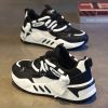 Spring summer men's new network surface trend sports daddy shoes men's shoes 39-45